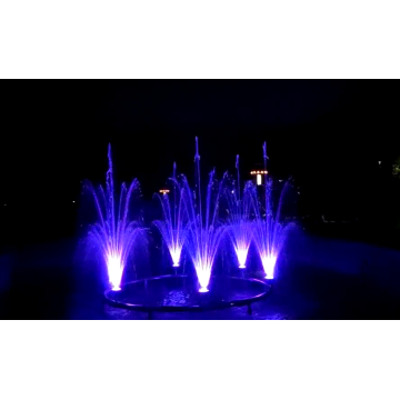 Decoration de jardin Fontaine d&#39;eau de piscine avec spectacle de musique